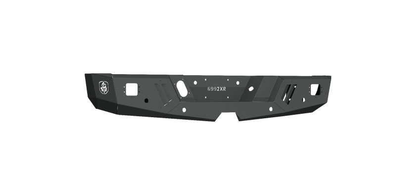 Road Armor 99-16 Ford F-250/F-350 SPARTAN Rear Bumper - Tex Blk - eliteracefab.com