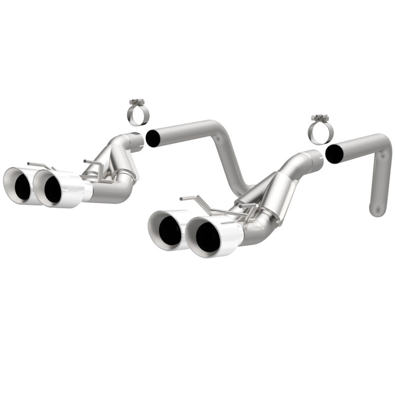 Magnaflow 09-11 Chev Corvette V8 6.2L Comp Series Quad Center Rear Exit SS Cat-Back Perf Exhaust Magnaflow