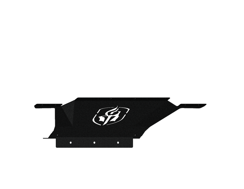Road Armor 19-20 Chevy 1500 SPARTAN Front Bumper Bolt-On Skid Plate - Tex Blk Road Armor