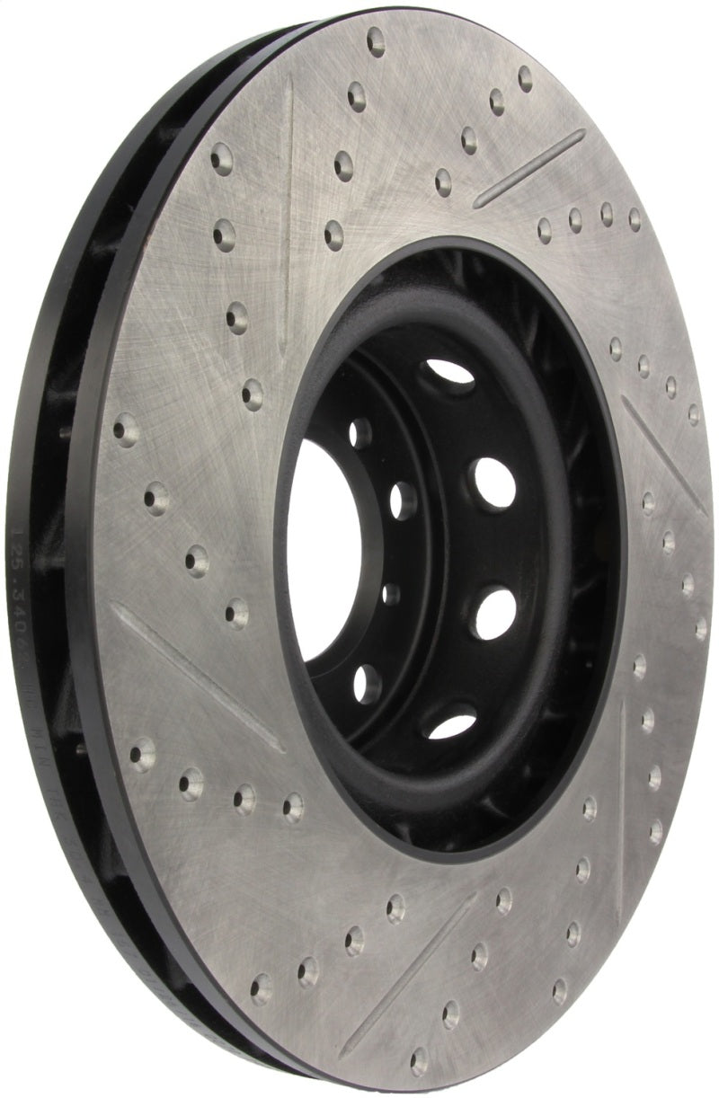 StopTech 00-03 BMW M5 (E39) Slotted & Drilled Left Front Rotor Stoptech