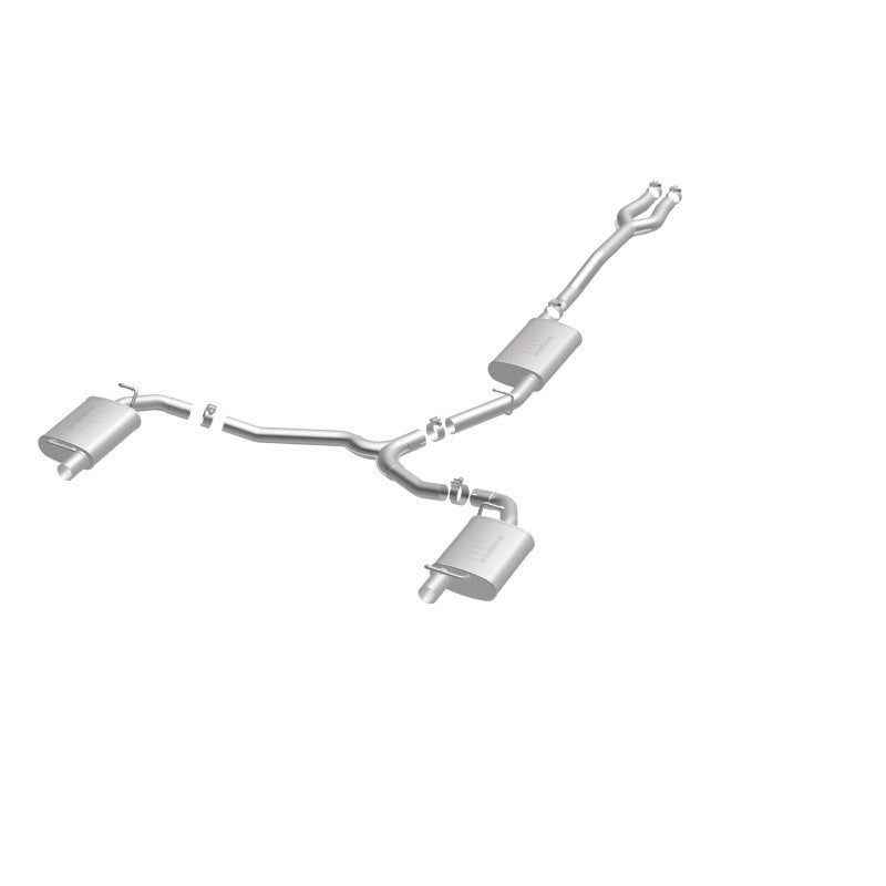 MagnaFlow Cat-Back SS Dual Split Rear Exit 2015 Dodge Charger/Chrysler 300C 3.6L V6 (Uses OEM Tips) Magnaflow