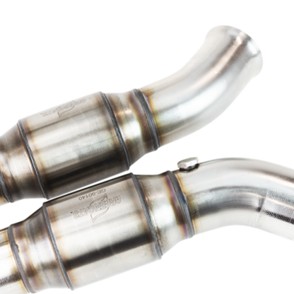 Kooks 09-13 Chevy Corvette C6 LS2/LS3 6.0L/6.2L 3in x 3in GREEN Cat SS X-Pipe Kooks HDR Req Kooks Headers