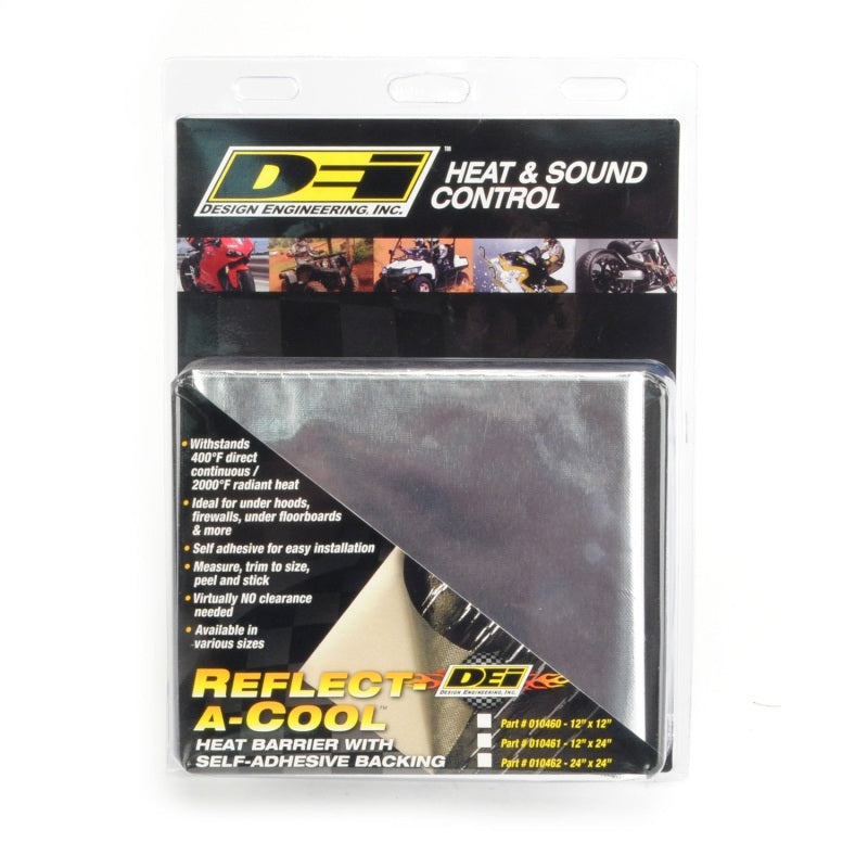 DEI Powersport Motorcycle Under Tank Heat Reflection Kit - Aluminized DEI