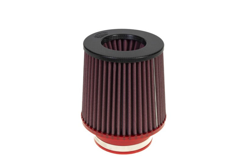 BMC Twin Air Universal Conical Filter w/Carbon Top - 70mm ID / 140mm H FBTW70-140C