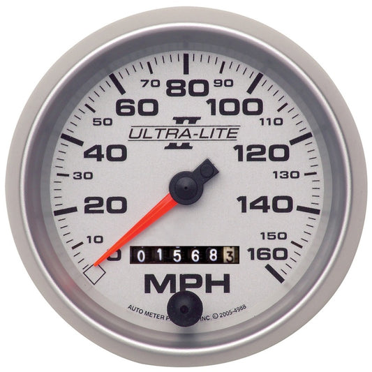 Autometer Ultra-Lite II 3-3/8in 160MPH Mechanical Speedometer 4993