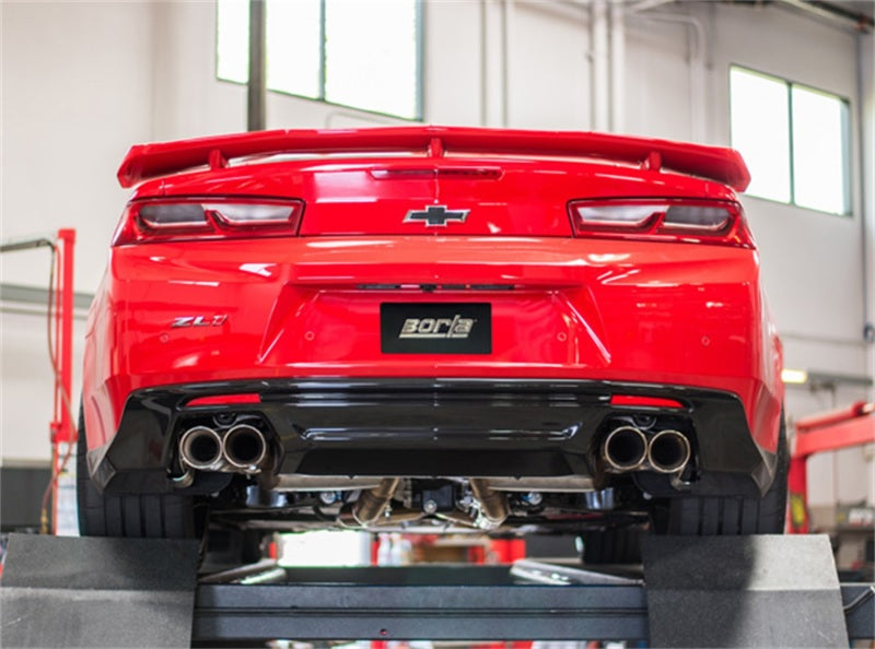 Borla 2017+ Chevy Camaro ZL1 6.2 ATAK Catback Exhaust w/ Dual Split Rear Exit - eliteracefab.com