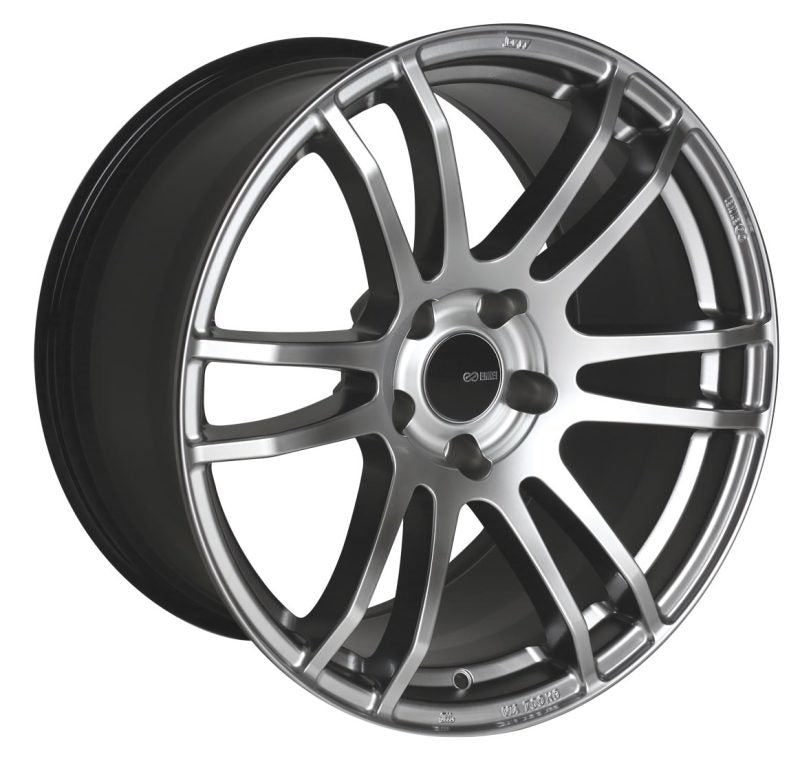 Enkei TSP6 18x8 45mm Offset 5x100 Bolt Pattern 72.6 Bore Hyper Silver Wheel