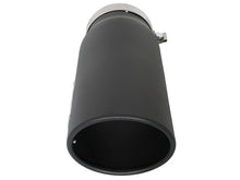 Load image into Gallery viewer, aFe Power MACH Force-Xp 5in In x 6in Out x 15in L Bolt-On 409 SS Exhaust Tip - Black - eliteracefab.com