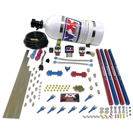 Nitrous Express Pro-Shk/Gas Nitrous Kit (200-600HP) withRails and Composite Bottle