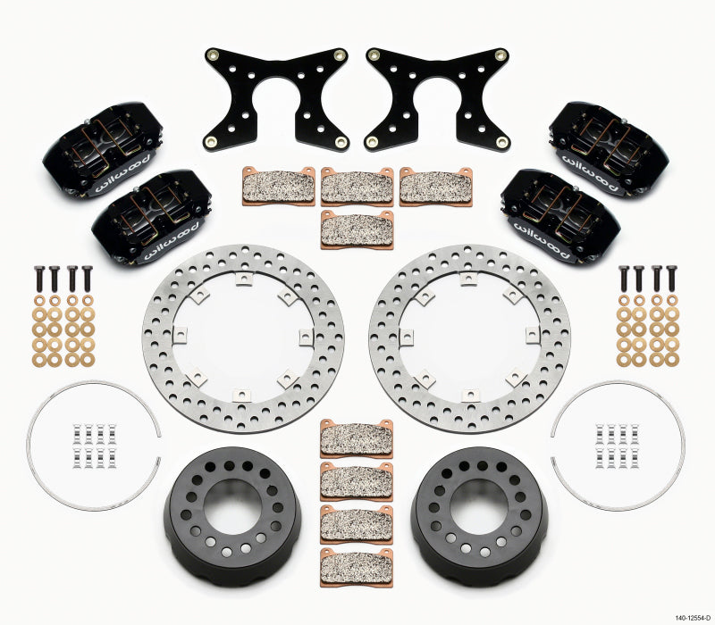 Wilwood Dynapro Lug Mount Dual Rear Dynamic Kit SA Drilled 58-64 Olds/Pont 1/2in Studs Wilwood