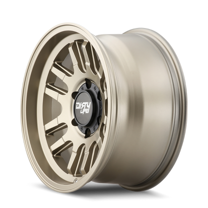 Dirty Life 9310 Canyon 17x9 / 5x127 BP / -12mm Offset / 71.5mm Hub Satin Gold Wheel Dirty Life