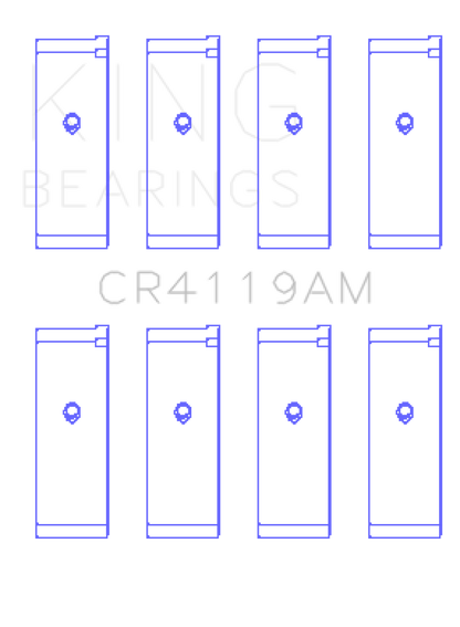 King Mitsubishi 4G93 (Size STD) Performance Rod Bearing Set King Engine Bearings