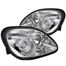 Load image into Gallery viewer, Spyder Mercedes Benz SLK 98-04 Projector Halogen Model- LED Halo Chrm PRO-YD-MBSLK98-1PC-HL-C - eliteracefab.com