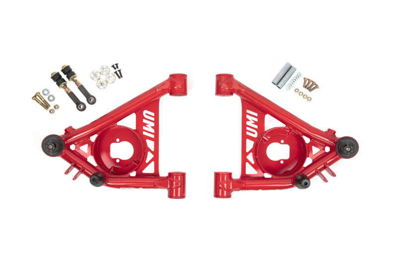 UMI Performance 82-92 F-Body 78-88 G-Body S10 Tubular Front Lower A-Arms Poly - eliteracefab.com