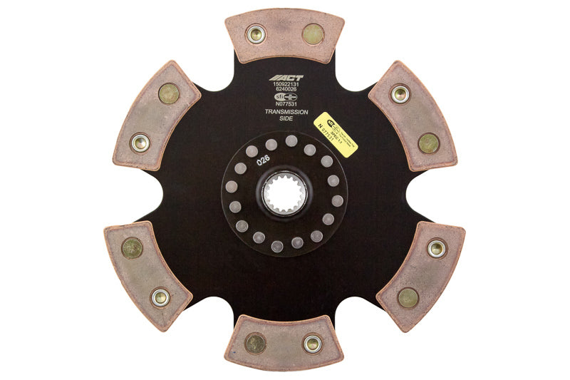 ACT 2003 Dodge Neon 6 Pad Rigid Race Disc - eliteracefab.com