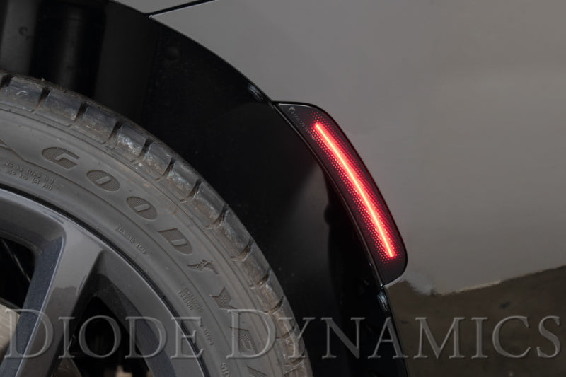 Diode Dynamics 15-21 Dodge Charge LED Sidemarkers - Clear (set)