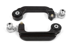 BMR 15-21 S550 Mustang Billet Aluminum Camber Links Adjustable (Delrin/Rod ends) - Black Anodized - eliteracefab.com