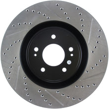 Load image into Gallery viewer, StopTech Slotted &amp; Drilled Sport Brake Rotor - eliteracefab.com