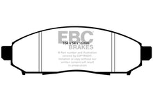 Load image into Gallery viewer, EBC 05+ Nissan Frontier 2.5 2WD Greenstuff Front Brake Pads - eliteracefab.com