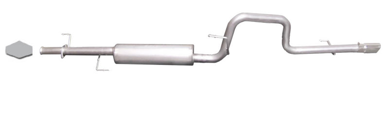 Gibson 05-09 Toyota 4Runner Sport 4.7L 2.5in Cat-Back Single Exhaust - Aluminized - eliteracefab.com