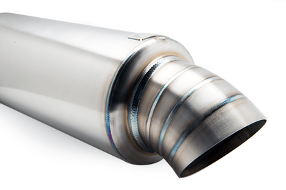 BLOX Racing 3.5in Street Muffler With Turndown Tip BLOX Racing