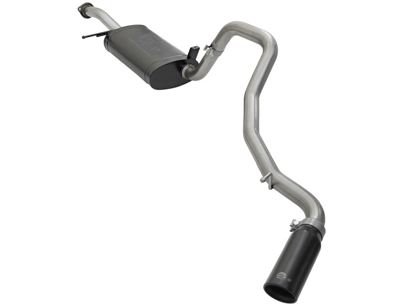 aFe MACHForce XP 2-1/2in 304 SS Cat Back Exhaust w/ Black Tips 2001-2016 Nissan Patrol (Y61) 4.8L aFe