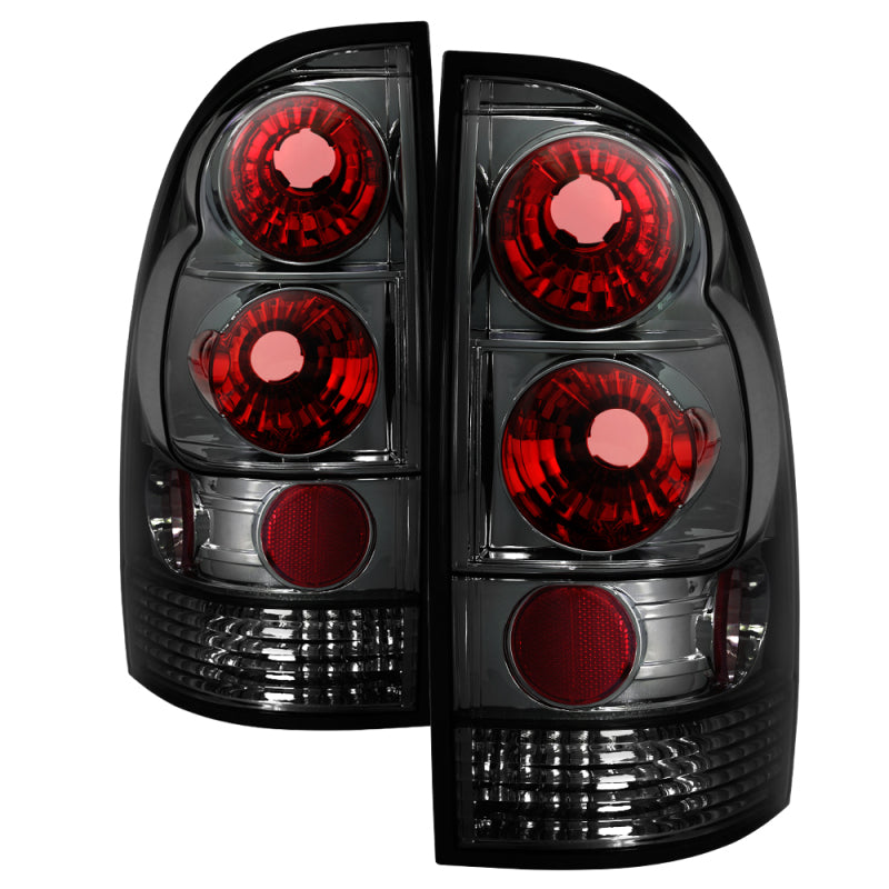 Spyder Toyota Tacoma 05-15 Euro Style Tail Lights Smoke ALT-YD-TT05-SM - eliteracefab.com