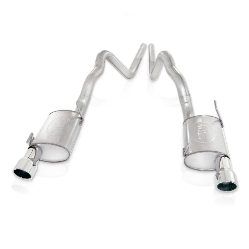 Stainless Works 2007-10 Shelby GT500 3in Catback X-Pipe Chambered Mufflers Stainless Works