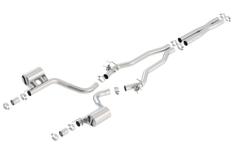 2015-2021 Dodge Charger SRT Hellcat Cat-Back Exhaust System ATAK Part # 140667 - eliteracefab.com