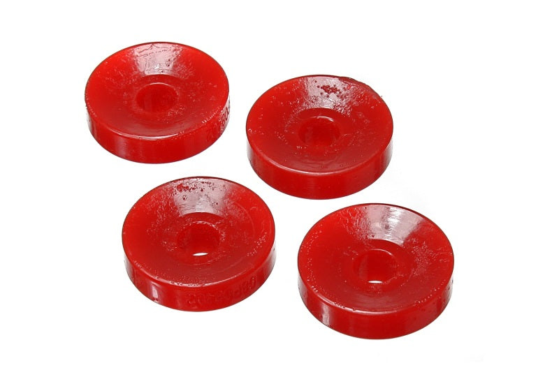 Energy Suspension 06-11 Honda Civic Red Rear Upper Shock Bushing Set - eliteracefab.com