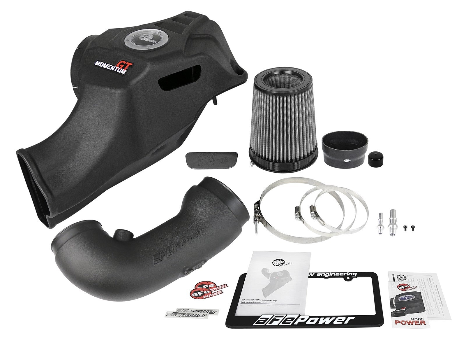 aFe POWER Momentum GT Pro Dry S Cold Air Intake System 18-19 Ford Mustang GT V8-5.0L - eliteracefab.com