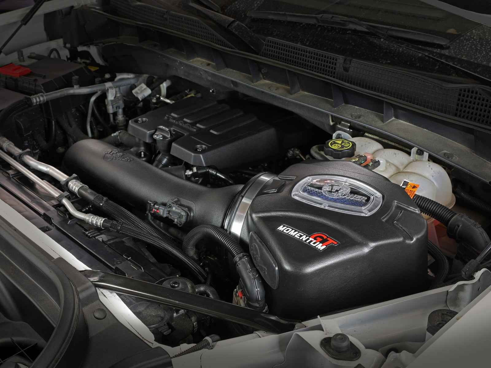 aFe Momentum GT Pro 5R Cold Air Intake System 19 GM Silverado/Sierra 1500 V6-2.7L (t) - eliteracefab.com