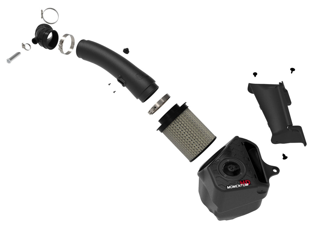 aFe 20-21 Jeep Wrangler (JL) V6-3.0L (td) Momentum HD Cold Air Intake System w/ Pro GUARD 7 Media - eliteracefab.com