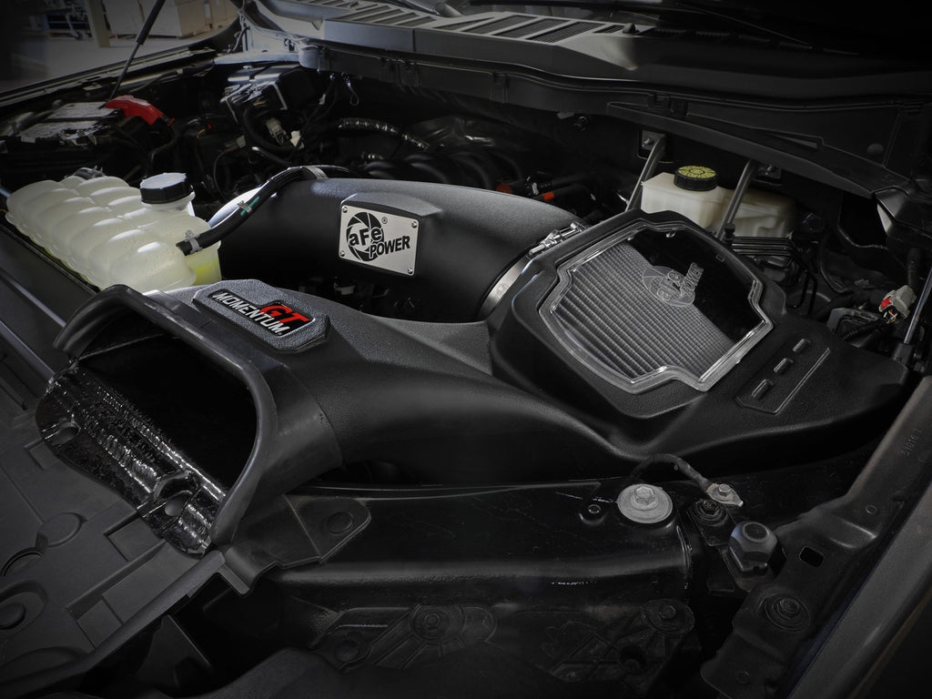 aFe Momentum GT Pro DRY S Cold Air Intake System 2021+ Ford F-150 V-5.0L - eliteracefab.com