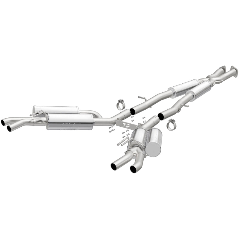 MagnaFlow Exhaust Products Competition Series Stainless Cat-Back System Kia Stinger 2018-2020 3.3L V6 - eliteracefab.com