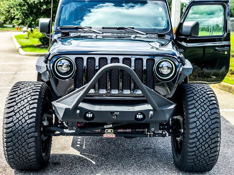 Oracle Jeep JL/Gladiator JT Oculus Switchback Bi-LED Projector Headlights - Amber/White Switchback - eliteracefab.com