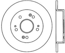 Load image into Gallery viewer, StopTech Power Slot Slotted 06-08 Honda Civic Si CRYO Rear Right Rotor