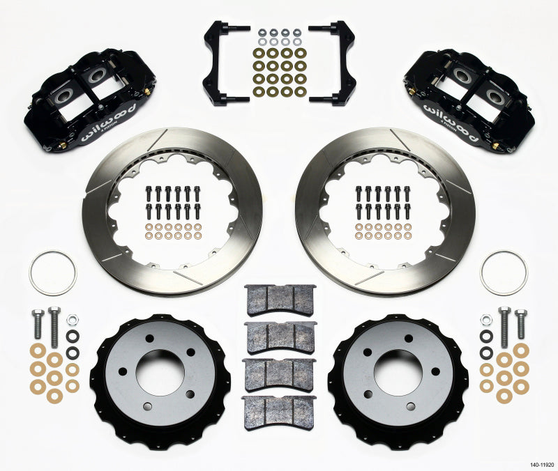 Wilwood Narrow Superlite 4R Rear Kit 12.88in 84-87 Corvette C4 Wilwood