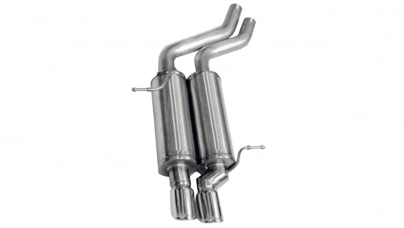Corsa 01-06 BMW 325i/ci Convertible E46 Polished Sport Axle-Back Exhaust CORSA Performance