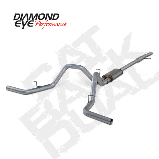 Diamond Eye KIT 3in CB DUAL GAS SS CHEVY/GM 4.3L 5.3L 1500 Diamond Eye Performance