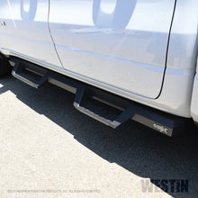 Load image into Gallery viewer, Westin 2019 Ram 1500 Quad Cab Drop Nerf Step Bars - Textured Black - eliteracefab.com