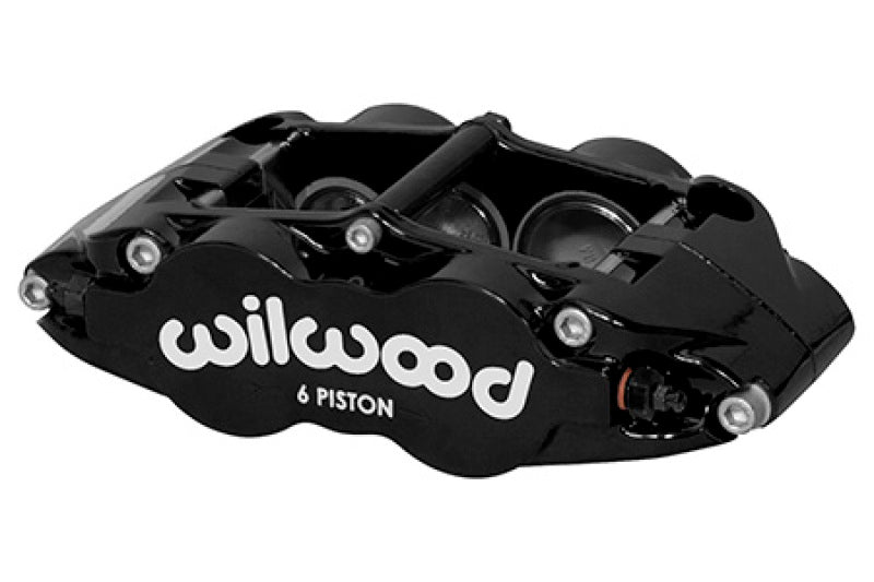 Wilwood Caliper Forged Narrow Superlite R/H FNSL6R-DS Dust Seal 1.62/1.12 1.10in Rotor Width - Black Wilwood