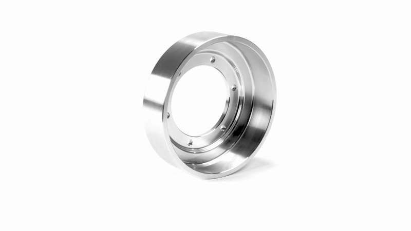 Fleece Performance 13-18 Dodge 2500/3500 Cummins Fan Drive Pulley (Bare Aluminum Finish) Fleece Performance