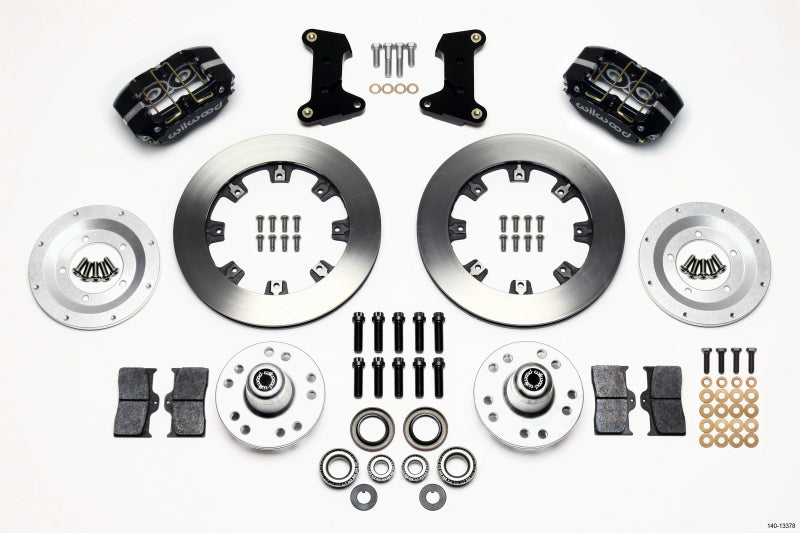 Wilwood Dynapro Dust-Boot Front Kit 12.19in 74-80 Pinto/Mustang II Disc Spindle only Wilwood
