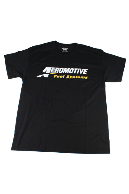 Aeromotive Logo T-Shirt XL (Black) - 91017