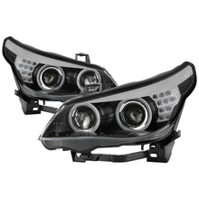 Load image into Gallery viewer, Spyder 09-12 BMW E90 3-Series 4DR Projector Headlights Halogen - LED - Black - PRO-YD-BMWE9009-BK - eliteracefab.com