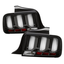 Load image into Gallery viewer, Spyder 05-09 Ford Mustang (White Light Bar) LED Tail Lights - Black ALT-YD-FM05V3-LED-BK - eliteracefab.com