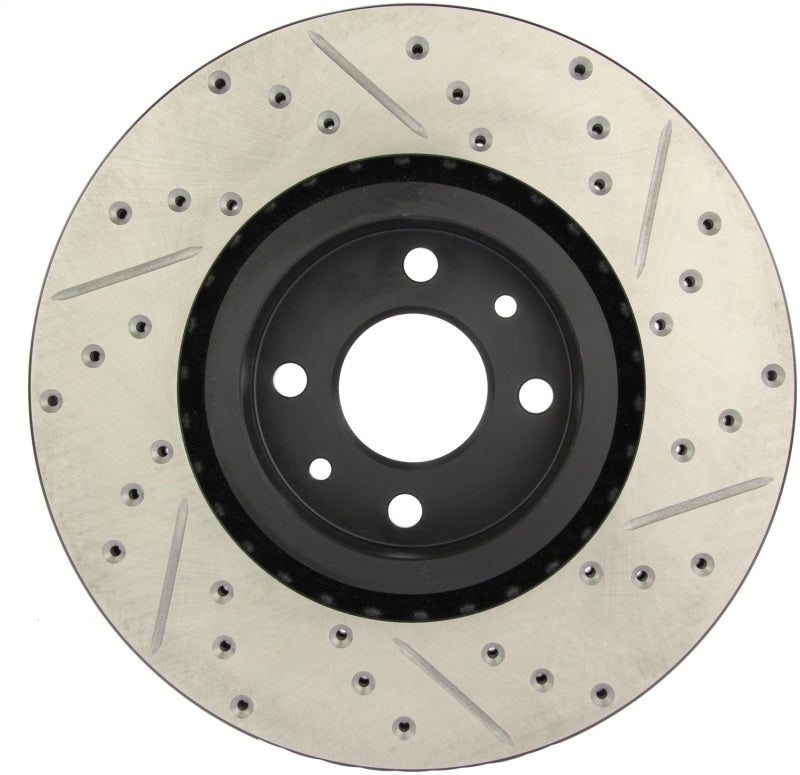 StopTech Slotted & Drilled Sport Brake Rotor - eliteracefab.com