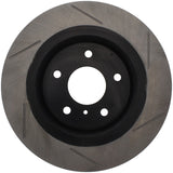 STOPTECH POWER SLOT 06-07 350Z / 05-07 G35 / 06-07 G35X SPORTSTOP SLOTTED FRONT LEFT ROTOR, 126.42080SL