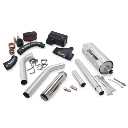 Banks Power 16-17 Ford 6.8L MH-A Stinger Bundle - SS Single Exhaust Right Exit w/ Chrome Tip Banks Power